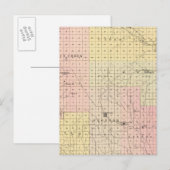 Greeley County, Nebraska Briefkaart (Voorkant / Achterkant)