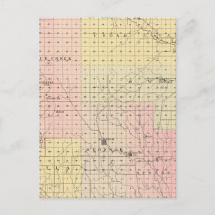 Greeley County, Nebraska Briefkaart