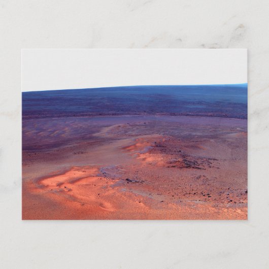 Greeley Haven Cape York Endeavor Crater Mars Briefkaart (Voorkant)