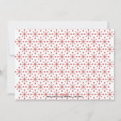  Green 1950's Chevy Merry Christmas Feestdagenkaart (Achterkant)