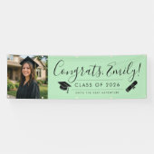 GREEN 2026 | Diploma-banner met foto Spandoek (Horizontaal)