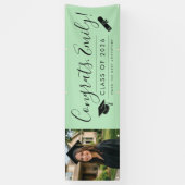 GREEN 2026 | Diploma-banner met foto Spandoek (Verticaal)