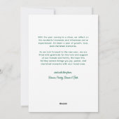 Green 2 Pet Photo Meowy Kerstvakantie Kaart (Achterkant)