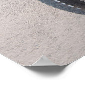 Green 750B-2 motorcycle with a sidecar Poster (Hoek)