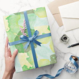 Green abstract art Magical wallpaper Cadeaupapier