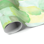 Green abstract art Magical wallpaper Cadeaupapier (Rol Hoek)