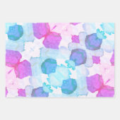 Green abstract art Magical wallpaper Inpakpapier Vel (Voorkant 3)