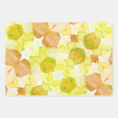 Green abstract art Magical wallpaper Inpakpapier Vel (Voorkant 2)