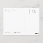 Green Abstract Colorful Fine Art Cards Briefkaart (Achterkant)