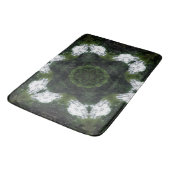 GREEN ABSTRACT DRAWING. SAMER BRASIL 1 BADMAT (Gekanteld)