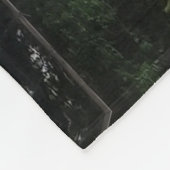 GREEN ABSTRACT DRAWING. SAMER BRASIL 1 FLEECE DEKEN (Hoek)