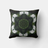 GREEN ABSTRACT DRAWING. SAMER BRASIL 1 KUSSEN (Achterkant)