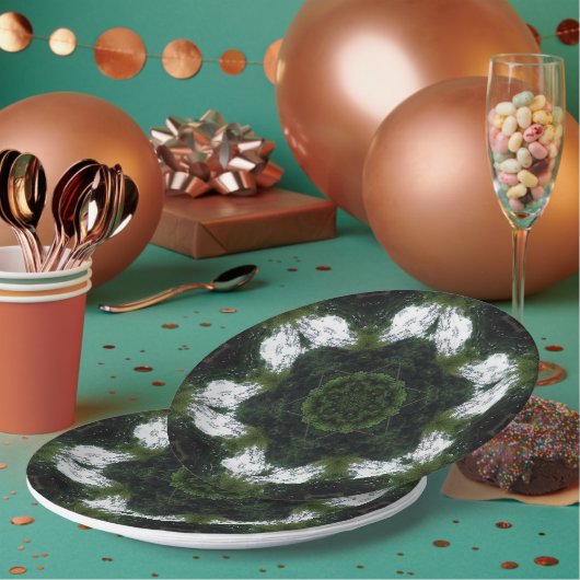 GREEN ABSTRACT DRAWING. SAMER BRASIL 1 PAPIEREN BORDJE (Multi)