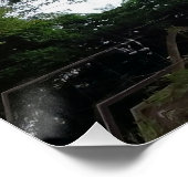 GREEN ABSTRACT DRAWING. SAMER BRASIL 1 PERFECT POSTER (Hoek)