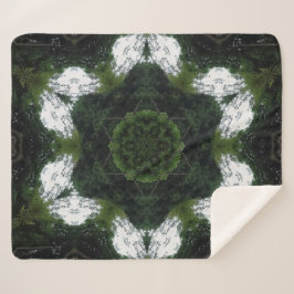 GREEN ABSTRACT DRAWING. SAMER BRASIL 1 SHERPA DEKEN