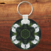 GREEN ABSTRACT DRAWING. SAMER BRASIL 1 SLEUTELHANGER (Voorkant)