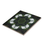 GREEN ABSTRACT DRAWING. SAMER BRASIL 1 TEGELTJE (Zijkant)