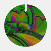 Green Abstract Ornament  (Achterkant)