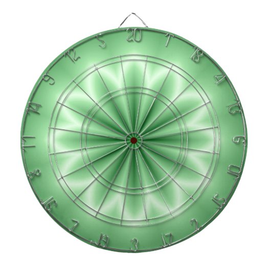 Green Abstract Star Dartbord (Voorkant)