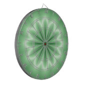 Green Abstract Star Dartbord (Voorkant Links)
