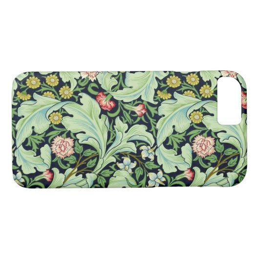 Green Acanthus iPhone X/8/7 Barely Daar Hoesje (Achterkant (Horizontaal))