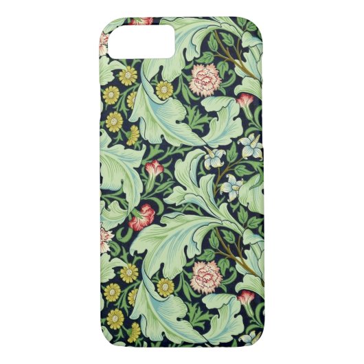Green Acanthus iPhone X/8/7 Barely Daar Hoesje (Achterkant)