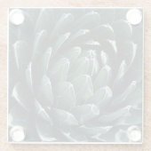 Green Agave Glazen Onderzetter (Achterkant)