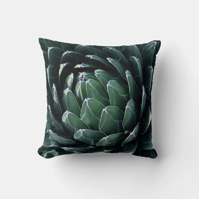 Green Agave Kussen (Voorkant)