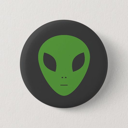 Green Alien Button (Voorkant)