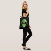 Green Alien Canvas tas (Op model)