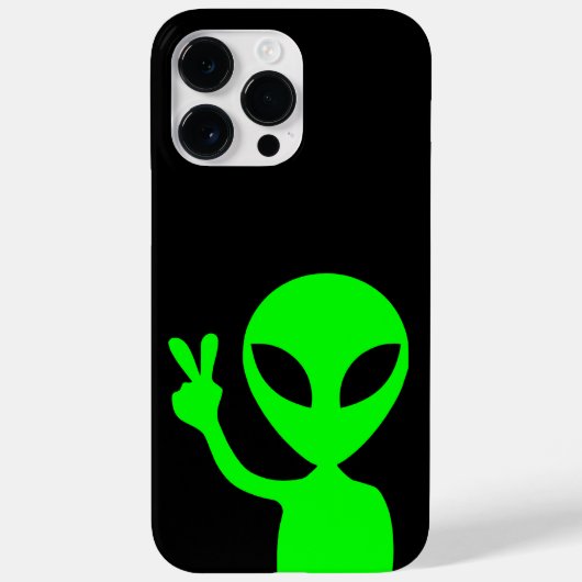 Green Alien Case-Mate iPhone Case (Achterkant)
