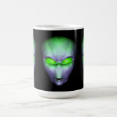 Green Alien Head Koffiemok (Center)