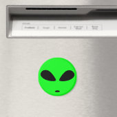 GREEN ALIEN HEAD MAGNEET (Insitu (Vaatwasser))