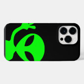 Green Alien iPhone Hoesje (Achterkant horizontaal)