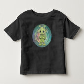 Green Alien Kinder Shirts (Voorkant)