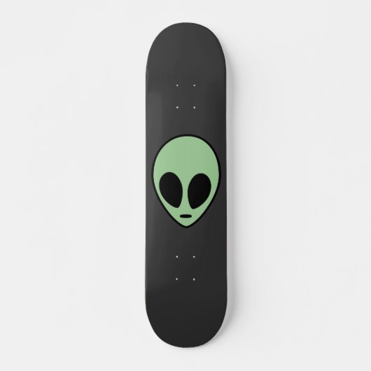 Green Alien Persoonlijk Skateboard (Voorkant)
