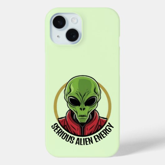 Green Alien Phone Case (Achterkant)
