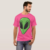 Green Alien T-shirt (Voorkant volledig)