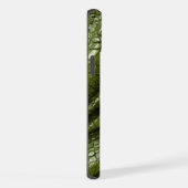 Green Alligator Crocodile Dragon Snake Leather iPhone Hoesje (Rechterkant)