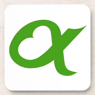 Green Alpheart Drankjes Onderzetter