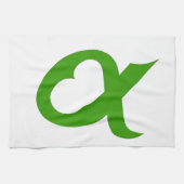 Green Alpheart Theedoek (Horizontaal)