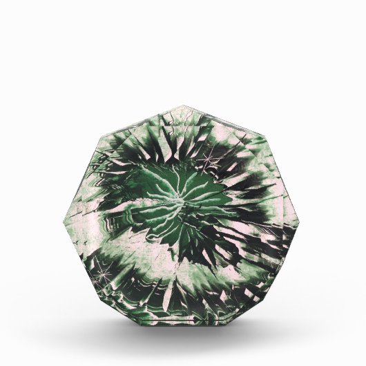 Green Amethyst Gemstone Fotoblokken (Voorkant)