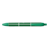 Green Anchor Monogrammed Zwarte Inkt Pen (Achterkant)