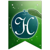 Green and Blue Birthday Party Vlaggetjes (Tweede vlag)