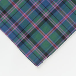 Green and Blue Clan Cooper Schotse Tartan Fleece Deken