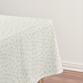 Green And Blue Doodle Pattern Tablecloth Tafelkleed