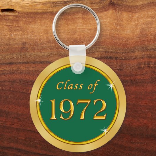 Green and Gold, Class of 1972, Party Favors Sleutelhanger (Achterkant)