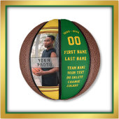 Green and Gold, Foto, Custom Mini Basketball, Basketbal