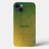 Green and Gold iPhone / iPad case (Achterkant)