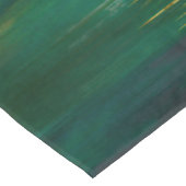 Green and gold motion abstract tafelkleed (Gekanteld)